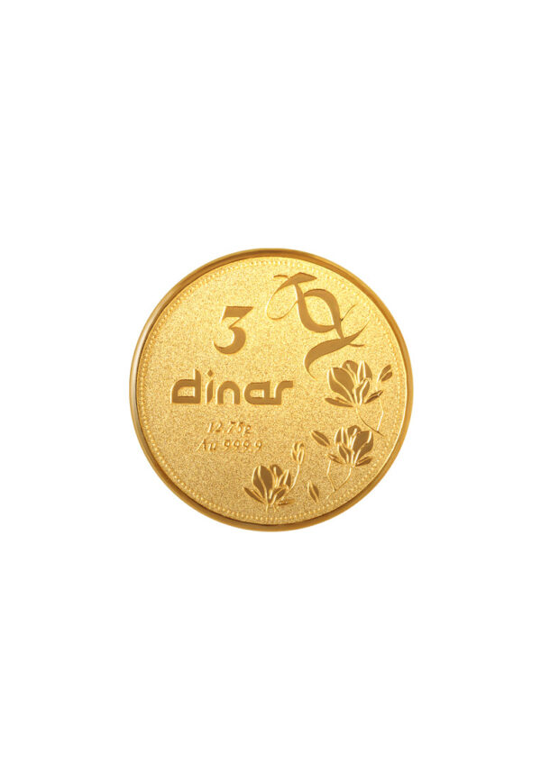 TOMEI [3 Dinar] Gold Bar I Fine Gold 9999