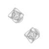 TOMEI "Lucky in My Life" Diamond Earrings, White Gold 375