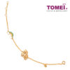 DSC0054_1 TOMEI Rainbow Unicorn Bracelet, Yellow Gold 916