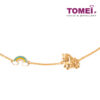 DSC0054_2 TOMEI Rainbow Unicorn Bracelet, Yellow Gold 916