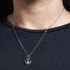 NTOMEI_0010_Sony_22677_jpg TOMEI Spiritual Flower Diamond Pendant, White Gold 375