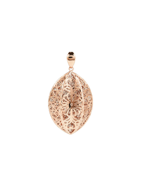 NTomei_0017_DSC07987.psd TOMEI Rouge Collection My Putri Pendant, Rose Gold 750
