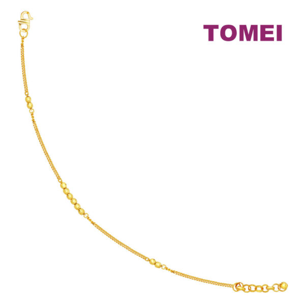 Sony_40824 TOMEI Revelry in Joyous Circularity Bracelet, Yellow Gold 916 (BB3048-1C)