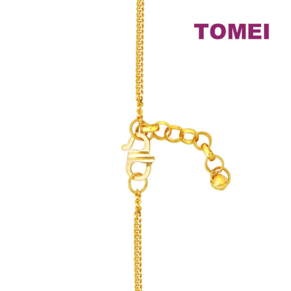 Sony_40825 TOMEI Revelry in Joyous Circularity Bracelet, Yellow Gold 916 (BB3048-1C)