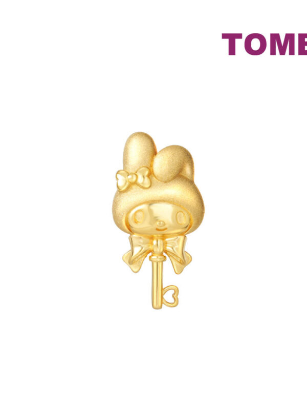 Sony_45601 TOMEI x SANRIO My Melody Key Pendant, Yellow Gold 916