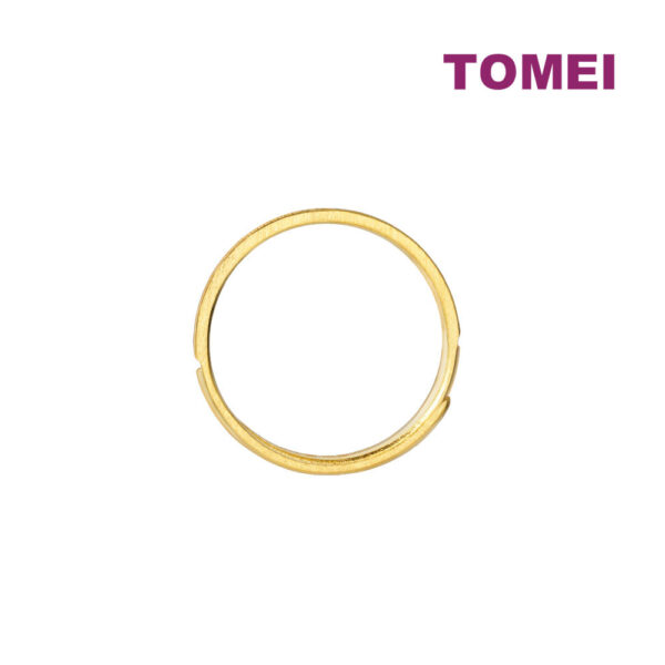 Sony_49924_776ac7be-d6e3-495e-bf24-18dc2e82f5db TOMEI X XIFU Heart To Heart Couple Ring For Her, Yellow Gold 999