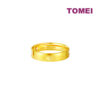 Sony_49926_93d69207-16c7-41d8-b903-f64b89e8c395 TOMEI X XIFU Heart To Heart Couple Ring For Her, Yellow Gold 999