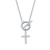 Tomei_0040_B1124_1.psd TOMEI Twinkly Trinkets Collection Diamond Necklace, White Gold 585
