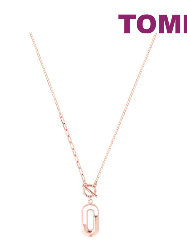 Untitled-1_0001_Hue_Saturation1copy TOMEI Rouge Collection Nacre Necklace, Rose Gold 750