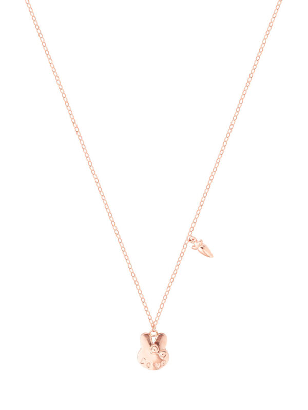 Untitled-1_0006_Hue_Saturation1copy_858d4cb0-6ebe-47aa-b922-a1495e1b4022 TOMEI Rouge Collection Rabbit In Love Necklace, Rose Gold 750