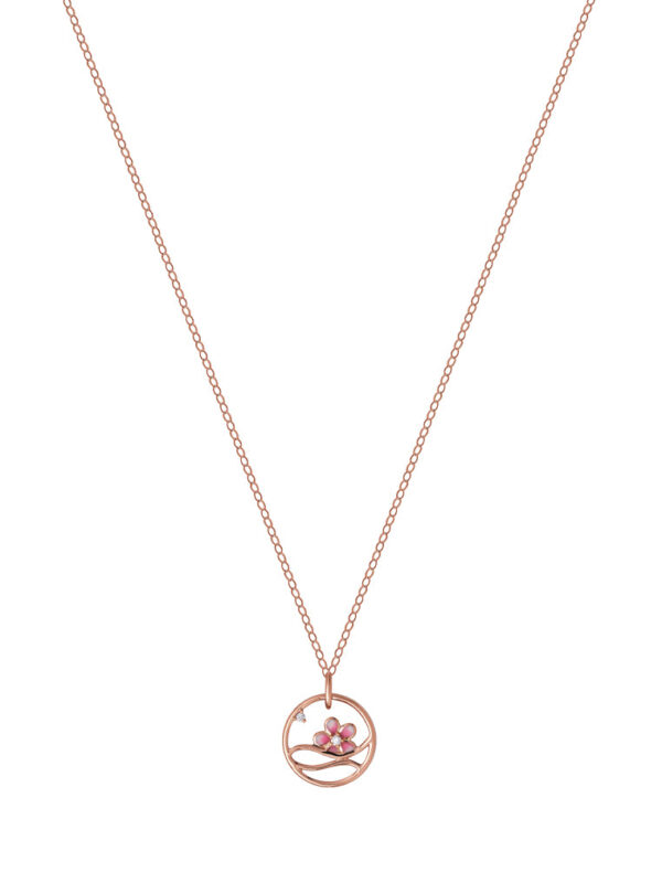 Untitled-1_0010_Hue_Saturation1copy_725c477a-786f-4113-a04d-89d12c470ea4 TOMEI Rouge Collection Pink Flower Necklace, Rose Gold 750