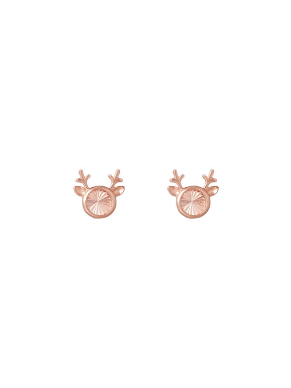 Untitled-1_0028_Layer1copy16_4ad382ac-ac44-4380-9b37-b5fa60ccc6f8 TOMEI Rouge Collection Reindeer Antlers Earrings, Rose Gold 750