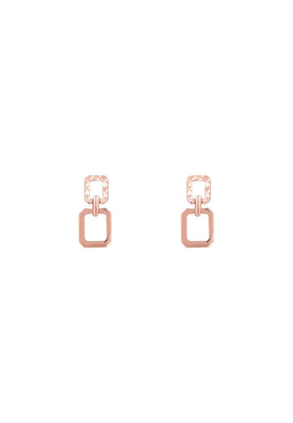 Untitled-1_0043_Curves1copy2_4cefb2f9-251b-43ac-91fe-96562b139726 TOMEI Rouge Collection Square-Duo Earrings, Rose Gold 750