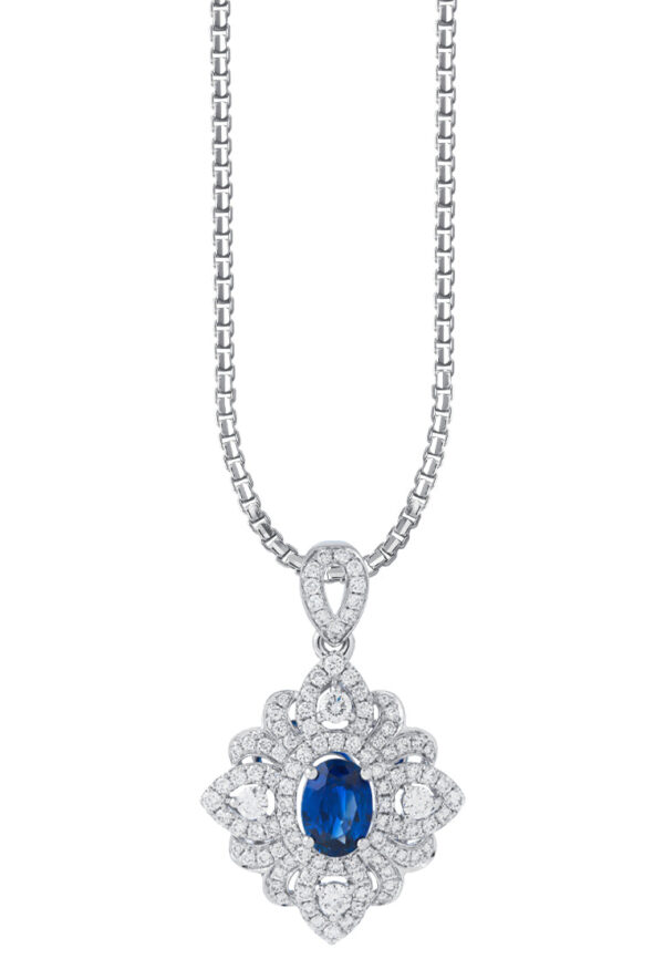 Untitled-2_0001s_0000_DSC07614.psdcopy TOMEI Sapphire Pendant, White Gold 750