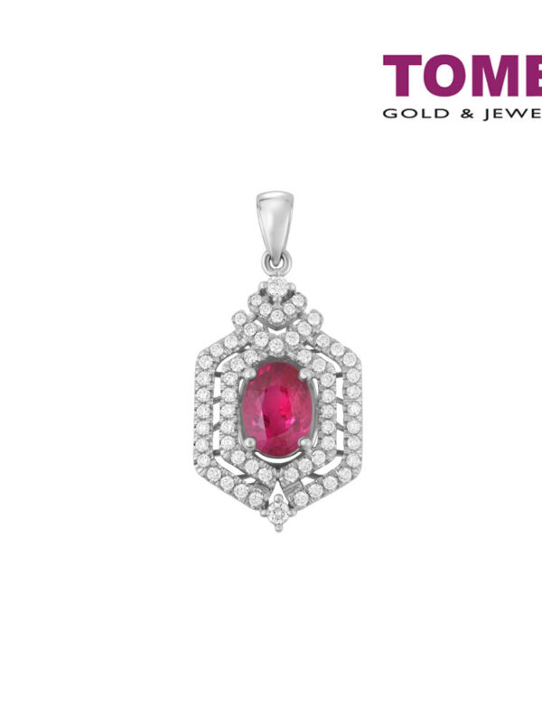VP0000177_1000x1000_83a4af35-48a3-4112-a086-bbdb1218ec33 TOMEI Ruby Diamond Pendant, White Gold 750 (P7WRDW0MNW023-MF)