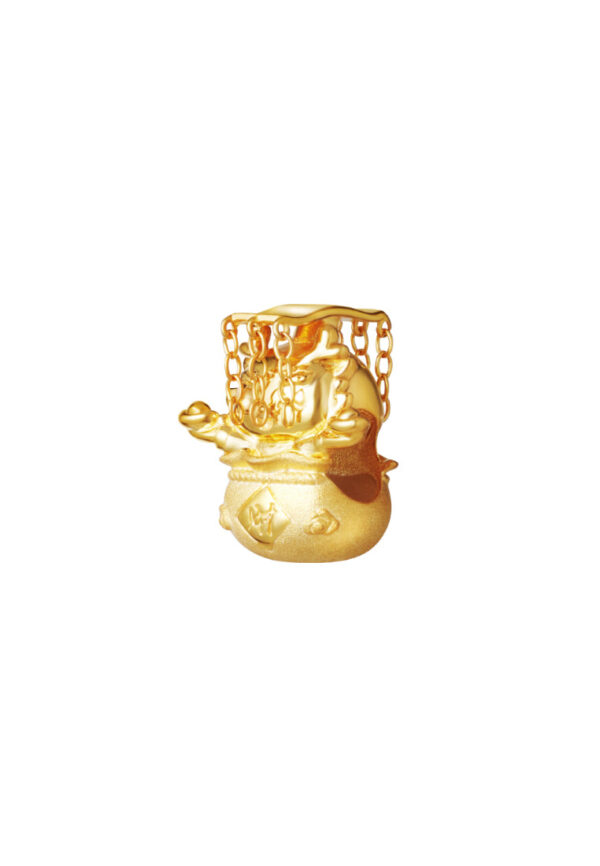 TOMEI Chomel Collection Supreme Dragon Charm, Yellow Gold 916