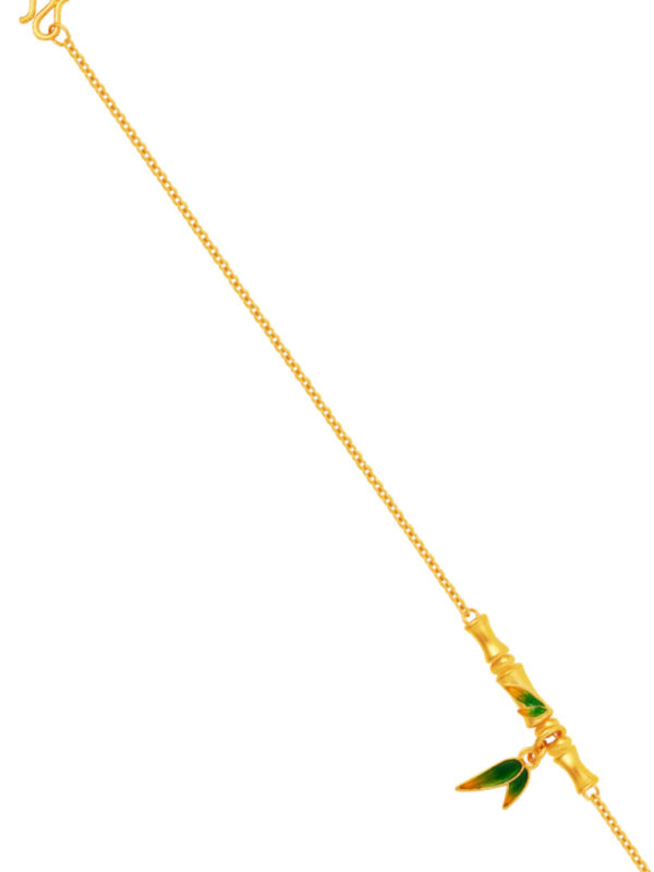 master762x1100_0017_Sony_15707XF-ZF-M-EC TOMEI X XIFU Bamboo Inspired Bracelet, Yellow Gold 999