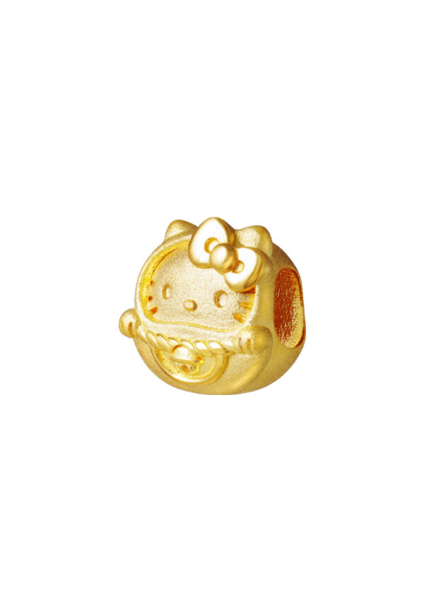 TOMEI Chomel I Sanrio Hello Kitty Treasure Charm, Yellow Gold 916