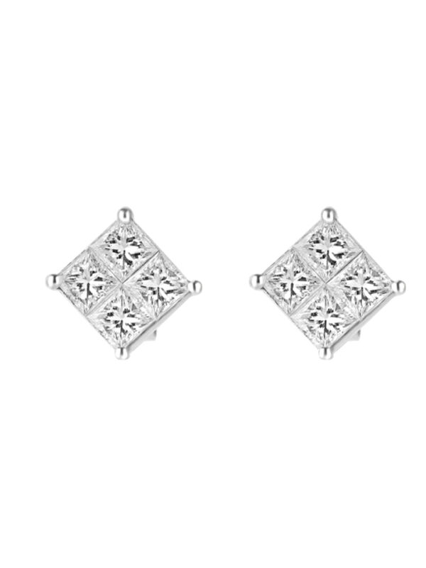 tomei_0000s_0006s_0000_Tomei_20589.psdDQ0003224 TOMEI Rhombus Diamond Earrings, White Gold 750 (DQ0003224)
