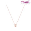 tomei_0001s_0001_Layer22 TOMEI Rouge Collection Nacre Enchanting Necklace, Rose Gold 750