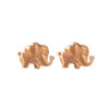 tomei_0002s_0000_Sony_20440.psdWQ23-GD TOMEI Rouge Collection Elephant Earrings, Rose Gold 750