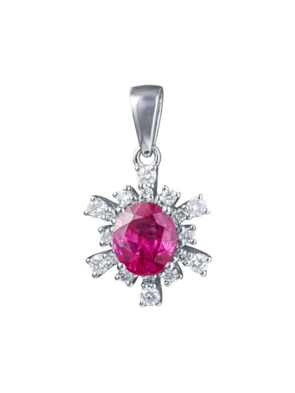tomei_0003s_0001A_Sony_24352.psd TOMEI Ruby Pendant, White Gold 750