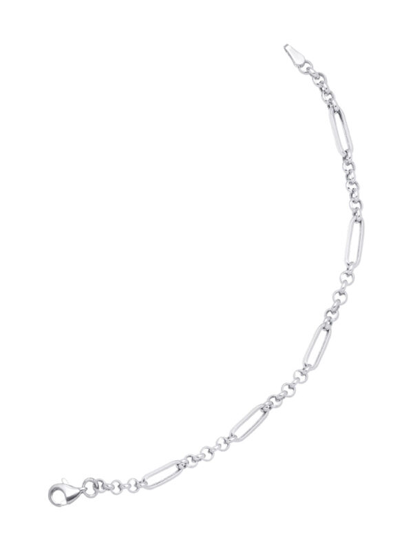 tomei_0005s_0002_DSC06709ROB1715-W.psd TOMEI Unisex Bracelet, White Gold 585