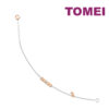 tomei_0007s_0001_Sony_04860B1156WR-1.psdcopy3 TOMEI Rosy Winter Collection Diamond Bracelet, White+Rose Gold 585