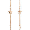 tomei_0009s_0002_Sony_02848WQ38-DS.psd_eab23832-28ae-41a2-9829-8a771f566f1f TOMEI Rouge Collection Star Long Earrings, Rose Gold 750