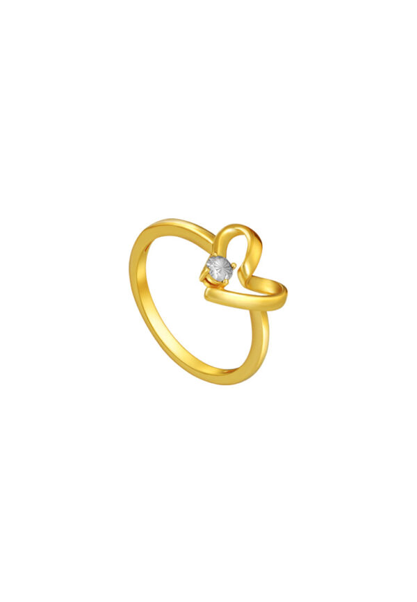 1100x762_0026_Sony_54474DC-YG1160R-2C TOMEI Diamond Cut Collection Only Love Ring, Yellow Gold 916