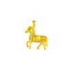 762x1100_0011_DSC012559P-YG1399P-1C TOMEI The Bountiful Horse Pendant, Yellow Gold 916