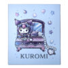 TOMEI I Sanrio Kuromi Sparkle Gold Wafer 0.2G, Yellow Gold 9999