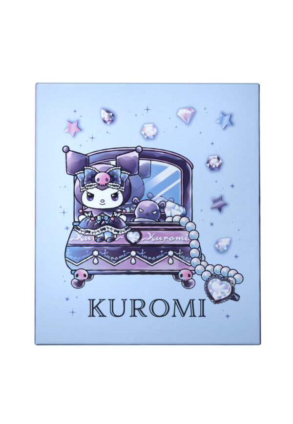 TOMEI I Sanrio Kuromi Sparkle Gold Wafer 0.2G, Yellow Gold 9999