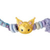 TOMEI Chomel I Sanrio Kuromi 5D Charm with rope, Yellow Gold 999