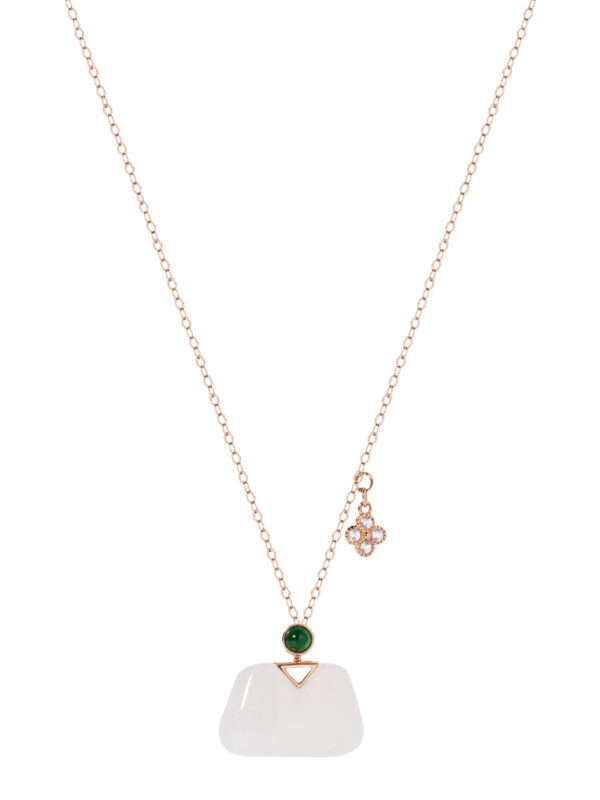 Untitled-1_0000s_0001_Layer4copy2 TOMEI Nephrite Handbag Necklace, Rose Gold 750