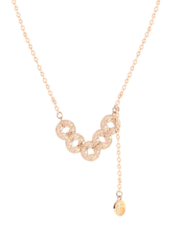 Untitled-1_0002_Layer_8 TOMEI Rouge Collection Abundance Necklace, Rose Gold 750