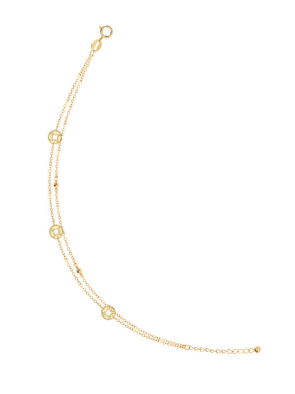 Untitled-1_0002s_0001_Layer_2 TOMEI Five Blessings Abundance Bracelet, Yellow Gold 750
