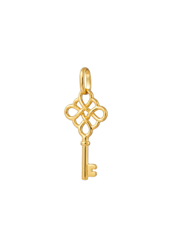 TOMEI Key Pendant, Yellow Gold 916