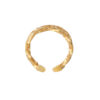 TOMEI Lusso Italia Ring, Yellow Gold 916