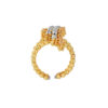 TOMEI Lusso Italia Ring, Yellow Gold 916
