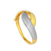 TOMEI Diamond Cut Collection Bangle, Yellow Gold 916