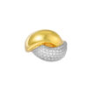 TOMEI Diamond Cut Collection Ring, Yellow Gold 916