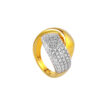 TOMEI Diamond Cut Collection Ring, Yellow Gold 916
