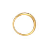 TOMEI High Polishing Ring, Yellow Gold 916