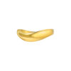 TOMEI High Polishing Ring, Yellow Gold 916