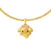 TOMEI I Sanrio My Melody 5D Pendant, Yellow Gold 999