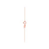 TOMEI Nephrite Series Gourd Necklace, Rose Gold 750