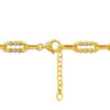 TOMEI Dual-Tone Bracelet, Yellow Gold 916