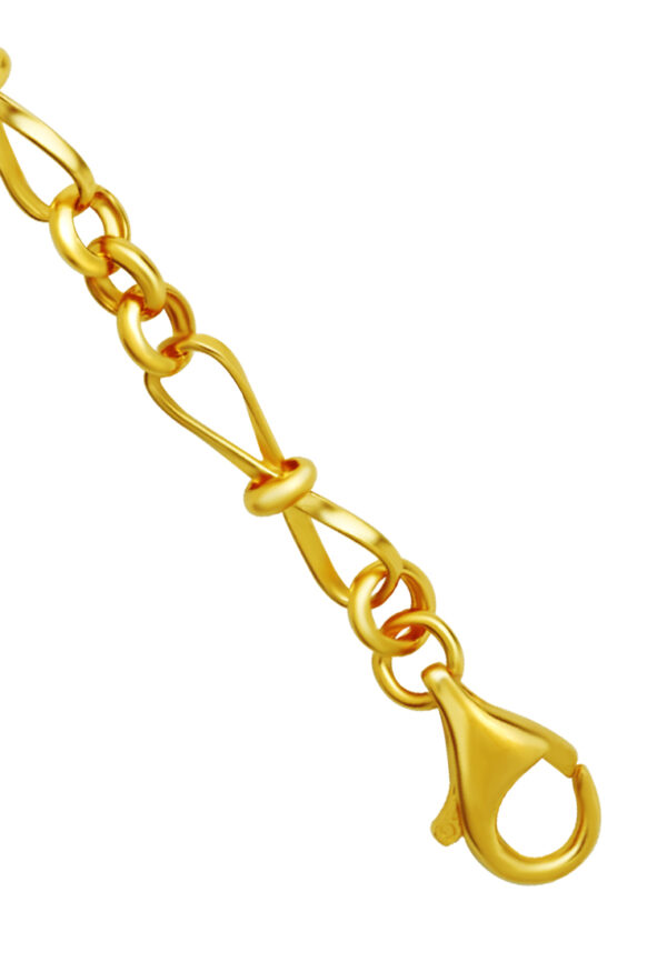 TOMEI Infinity Bracelet, Yellow Gold 916