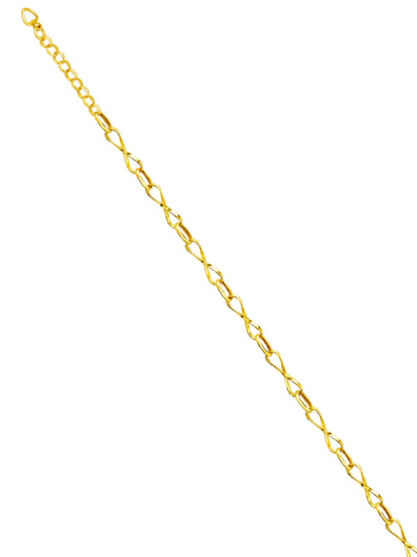 TOMEI Infinity Bracelet, Yellow Gold 916